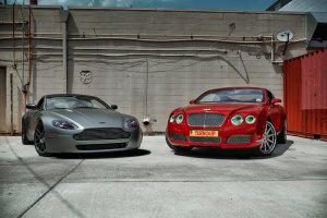 Bentley Continental GT Headlight Halo Kit - ORACLE Lighting - SMD LED - Red - `04-`09